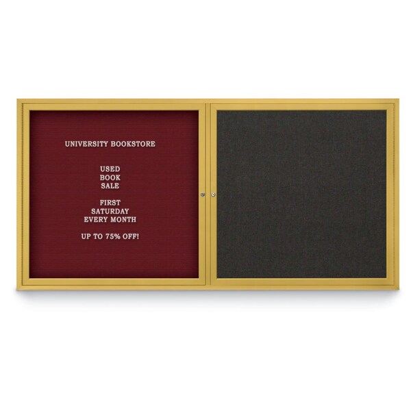 Corkboard, Pearl/Black, 72"x36"